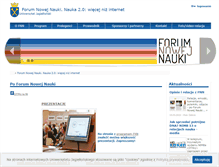 Tablet Screenshot of nauka2.0.cittru.uj.edu.pl