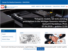 Tablet Screenshot of omicron.cm.uj.edu.pl
