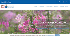 Desktop Screenshot of ogrod.uj.edu.pl