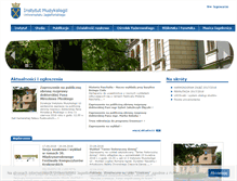 Tablet Screenshot of muzykologia.uj.edu.pl