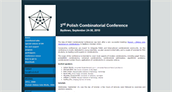 Desktop Screenshot of 3pcc.tcs.uj.edu.pl