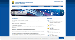 Desktop Screenshot of mcb.uj.edu.pl
