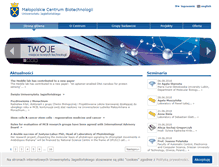 Tablet Screenshot of mcb.uj.edu.pl