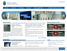 Tablet Screenshot of kultura.uj.edu.pl