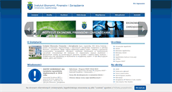 Desktop Screenshot of econ.uj.edu.pl