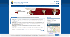 Desktop Screenshot of bip.uj.edu.pl