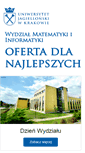 Mobile Screenshot of dw.matinf.uj.edu.pl