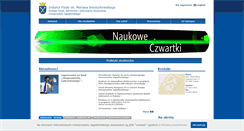 Desktop Screenshot of if.uj.edu.pl