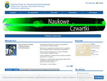 Tablet Screenshot of if.uj.edu.pl