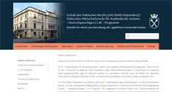 Desktop Screenshot of llm.law.uj.edu.pl