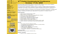 Desktop Screenshot of 2pcc.tcs.uj.edu.pl