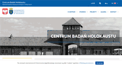 Desktop Screenshot of holocaust.uj.edu.pl