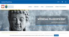 Desktop Screenshot of phils.uj.edu.pl