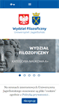 Mobile Screenshot of phils.uj.edu.pl
