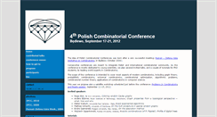 Desktop Screenshot of 4pcc.tcs.uj.edu.pl