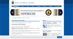 Desktop Screenshot of odyseusz.uj.edu.pl