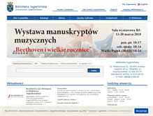 Tablet Screenshot of bj.uj.edu.pl