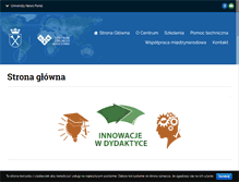 Tablet Screenshot of czn.uj.edu.pl
